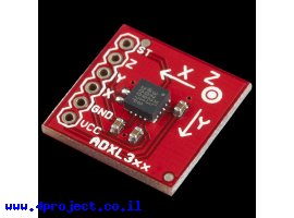 תמונה של מוצר חיישן תאוצה שני צירים +/-2g דגם ADXL322