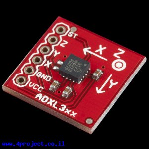 חיישן תאוצה שני צירים +/-2g דגם ADXL322