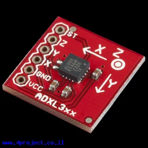 חיישן תאוצה שני צירים +/-2g דגם ADXL322