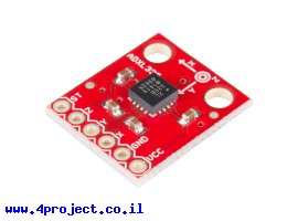 תמונה של מוצר חיישן תאוצה שלושה צירים +/-3g דגם ADXL335