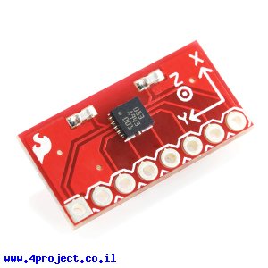 חיישן תאוצה שלושה צירים +/-16g דגם BMA180