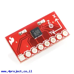 חיישן תאוצה שלושה צירים +/-16g דגם BMA180