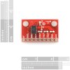 חיישן תאוצה שלושה צירים +/-6g דגם MMA7361 של SparkFun