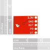 ג'ירוסקופ ציר אחד +/- 300 מעלות/שניה LISY300AL