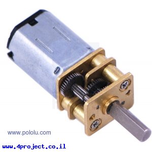 מנוע מיקרו LP 450rpm @ 6V