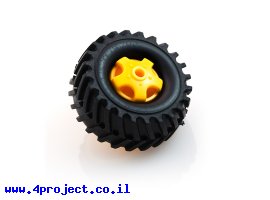 תמונה של מוצר גלגל 70101 Tamiya משאית - 36x16 מ"מ - ערכה של 4