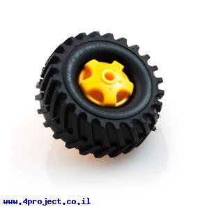 גלגל 70101 Tamiya משאית - 36x16 מ"מ - ערכה של 4