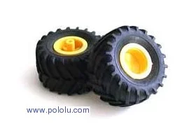 תמונה של מוצר גלגל 70096 Tamiya שטח - 50x30 מ"מ - ערכה של 2