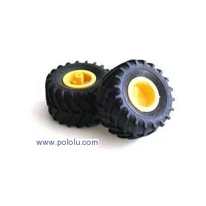 גלגל 70096 Tamiya שטח - 50x30 מ"מ - ערכה של 2