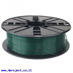פלסטיק למדפסת תלת-מימד - ירוק כהה - ABS 1.75mm