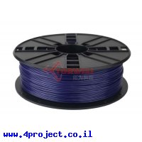 פלסטיק למדפסת תלת-מימד - כחול כהה - ABS 1.75mm