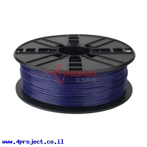 פלסטיק למדפסת תלת-מימד - כחול כהה - ABS 1.75mm