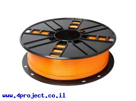 תמונה של מוצר פלסטיק למדפסת תלת-מימד - כתום - ABS 1.75mm
