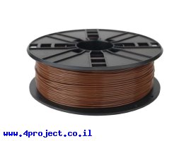 תמונה של מוצר פלסטיק למדפסת תלת-מימד - חום - ABS 1.75mm