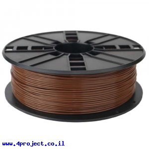 פלסטיק למדפסת תלת-מימד - חום - ABS 1.75mm