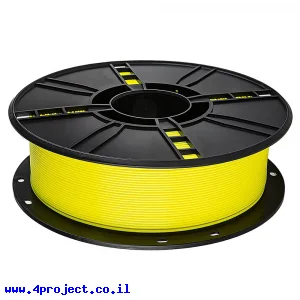 פלסטיק למדפסת תלת-מימד - צהוב - ABS 1.75mm