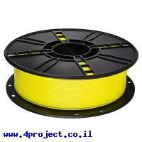 פלסטיק למדפסת תלת-מימד - צהוב - ABS 1.75mm