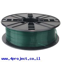 פלסטיק למדפסת תלת-מימד - ירוק כהה - PLA 1.75mm