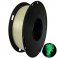 פלסטיק למדפסת תלת-מימד - ירוק זוהר בחושך - PLA 1.75mm