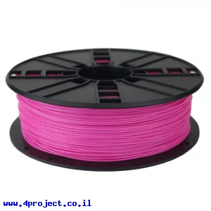 פלסטיק למדפסת תלת-מימד - ורוד - PLA 1.75mm