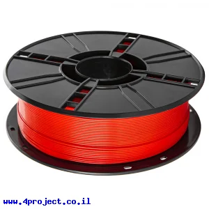 פלסטיק למדפסת תלת-מימד - אדום - PLA 1.75mm