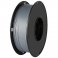 פלסטיק למדפסת תלת-מימד - כסף - PLA 1.75mm