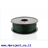 פלסטיק למדפסת תלת-מימד - ירוק כהה - PLA 3.0mm