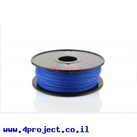 פלסטיק למדפסת תלת-מימד - כחול נאון - PLA 3.0mm