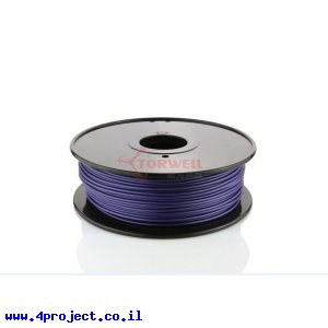 פלסטיק למדפסת תלת-מימד - כחול כהה - PLA 3.0mm