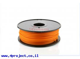 תמונה של מוצר פלסטיק למדפסת תלת-מימד - זהב - PLA 3.0mm