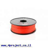 פלסטיק למדפסת תלת-מימד - אדום - PLA 3.0mm