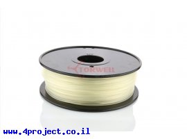 תמונה של מוצר פלסטיק למדפסת תלת-מימד - שקוף - PLA 3.0mm