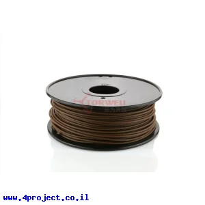 פלסטיק למדפסת תלת-מימד - חום כהה - PLA 3.0mm