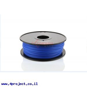 פלסטיק למדפסת תלת-מימד - כחול נאון - ABS 3.0mm