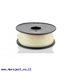 פלסטיק למדפסת תלת-מימד - טבעי - ABS 3.0mm