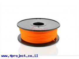 תמונה של מוצר פלסטיק למדפסת תלת-מימד - כתום - ABS 3.0mm