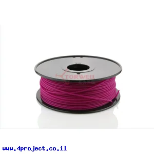 פלסטיק למדפסת תלת-מימד - סגול - ABS 3.0mm