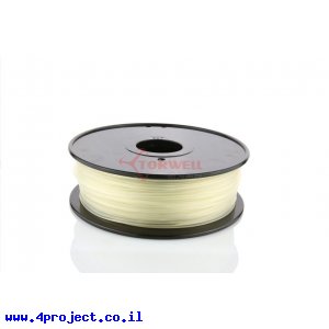 פלסטיק למדפסת תלת-מימד - שקוף - ABS 3.0mm