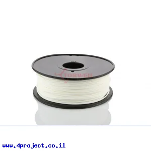 פלסטיק למדפסת תלת-מימד - לבן - HIPS 3.0mm