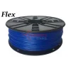 פלסטיק למדפסת תלת-מימד - כחול - TPE גמיש 1.75mm
