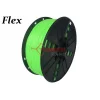 פלסטיק למדפסת תלת-מימד - ירוק - TPE גמיש 1.75mm