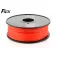 פלסטיק למדפסת תלת-מימד - אדום - גמיש 3.0mm