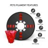 פלסטיק למדפסת תלת-מימד - אדום - PETG 1.75mm