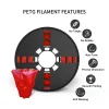 פלסטיק למדפסת תלת-מימד - אדום - PETG 1.75mm