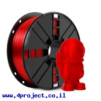 פלסטיק למדפסת תלת-מימד - אדום - PETG 1.75mm