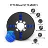 פלסטיק למדפסת תלת-מימד - כחול - PETG 1.75mm