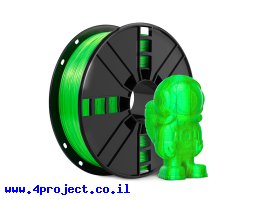 תמונה של מוצר פלסטיק למדפסת תלת-מימד - ירוק - PETG 1.75mm
