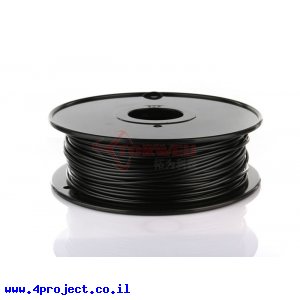 פלסטיק למדפסת תלת-מימד - שחור - PETG 3.0mm