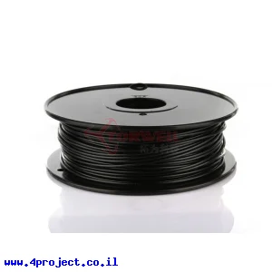 פלסטיק למדפסת תלת-מימד - שחור - PETG 3.0mm