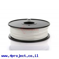 פלסטיק למדפסת תלת-מימד - לבן - PETG 3.0mm